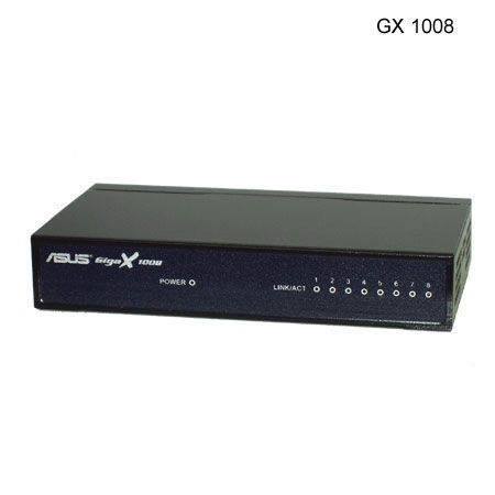 ASUS GigaX 1008 Unmanaged L2 Black