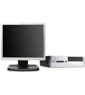 HP dx5150 Small Form Factor PC (EU312ET) and 19" Monitor