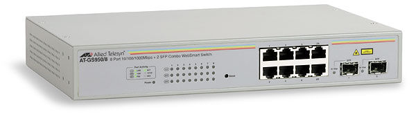 Allied Telesis AT-GS950/8-50 Managed Silver