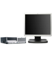 HP Compaq dc7600 Small Form Factor PC (EJ646ET) and 19" Monitor