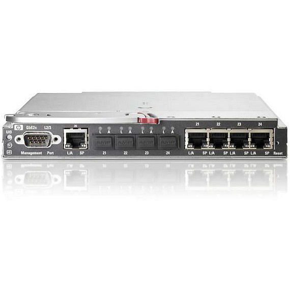 HP GbE2c Ethernet Blade Switch for c-Class BladeSystem Managed L2 Gigabit Ethernet (10/100/1000) Grey