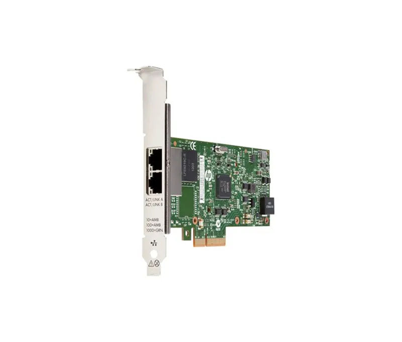 652498-001 - HPE 2-Port 1Gb/s RJ45 PCIE 2.1 x4 1000Base-T Network Card