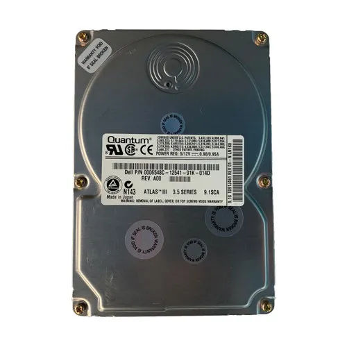 6548C - Dell 9.1GB 7.2K Wide Ultra2 SCSI 80-Pin 3.5-in HDD