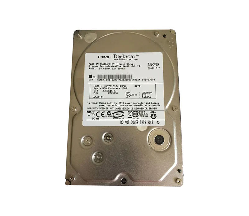 655-1390B - Apple 1TB 7200RPM SATA 3Gb/s 3.5-in Hard Drive