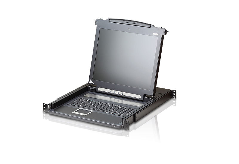 ATEN CL1000M KVM switch Rack mounting Black