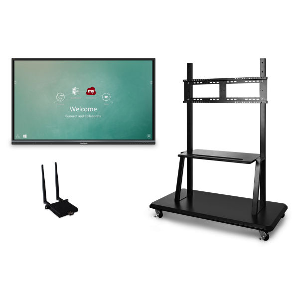 Viewsonic IFP8650-E2 interactive whiteboard 2.18 m (86") 3840 x 2160 pixels Touchscreen Black