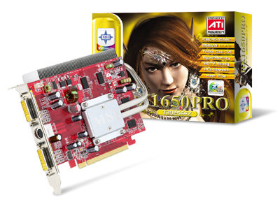 MSI ATI Radeon X1650 PRO - 256MB, DDR2 GDDR2