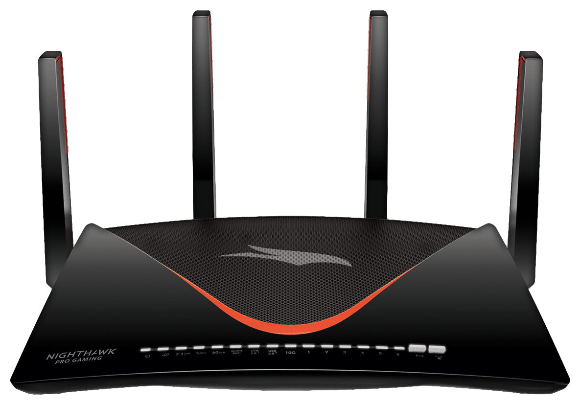 NETGEAR Nighthawk Pro Gaming XR700 wireless router Gigabit Ethernet Tri-band (2.4 GHz / 5 GHz / 60 GHz) Black