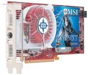 MSI RX1950XT-VT2D256E-HD graphics card