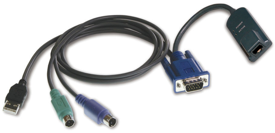 Vertiv Avocent DSAVIQ-PS2M KVM cable Black