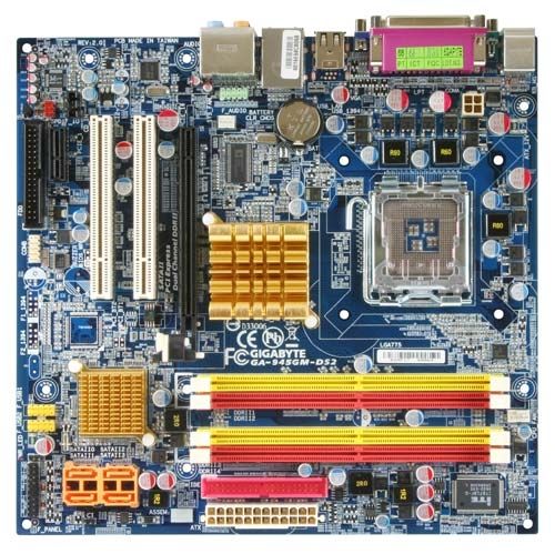 GIGABYTE GA-945GM-DS2 motherboard LGA 775 (Socket T) micro ATX