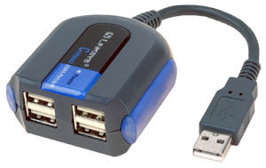 Linksys Compact USB 4-Port Hub 12 Mbit/s