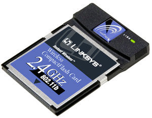 Linksys Wireless CompactFlash Card 11 Mbit/s