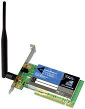 Linksys Wireless-B PCI Adapter for Europe 11 Mbit/s