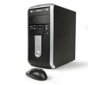 NEC PowerMate VL360 Micro Tower - AMD Athlon 64 X2 4200+, 1024MB, 80GB, Win XP Pro 4200+ 1 GB DDR2-SDRAM NVIDIA GeForce 6150 Windows XP Professional PC