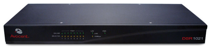 Vertiv DSR1021 KVM switch Black