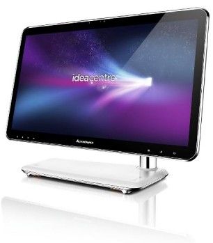 Lenovo IdeaCentre A300 54.6 cm (21.5") 1920 x 1080 pixels 4 GB DDR3-SDRAM 500 GB Intel® GMA 4500MHD Windows 7 Home Premium White