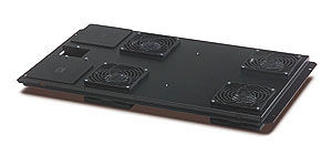 APC Roof Fan Tray (208, 230 VAC) Black