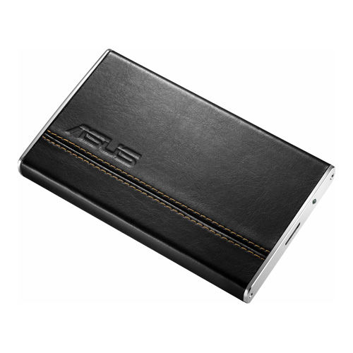 ASUS 2.5" Leather USB 3.0, 500GB external hard drive 7200 RPM 2.5" USB Type-A 3.2 Gen 1 (3.1 Gen 1) Black