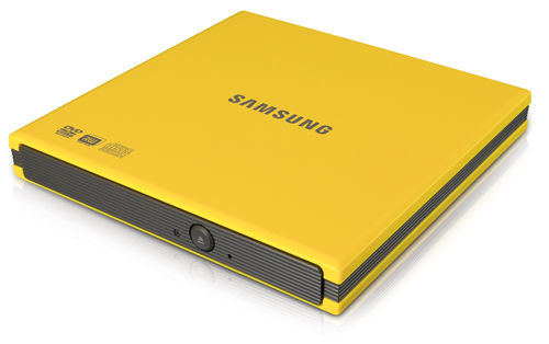 Samsung SE-S084F optical disc drive Yellow