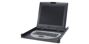 APC 17" Rack LCD Monitor Keyboard Mouse rack console 43.2 cm (17")