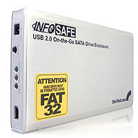 StarTech.com InfoSafe 2.5" SATA to USB Silver