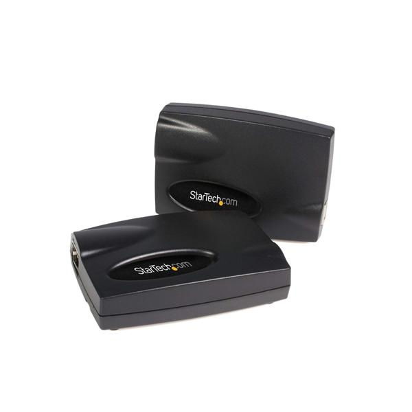 StarTech.com USB110EXT network extender Network transmitter Black