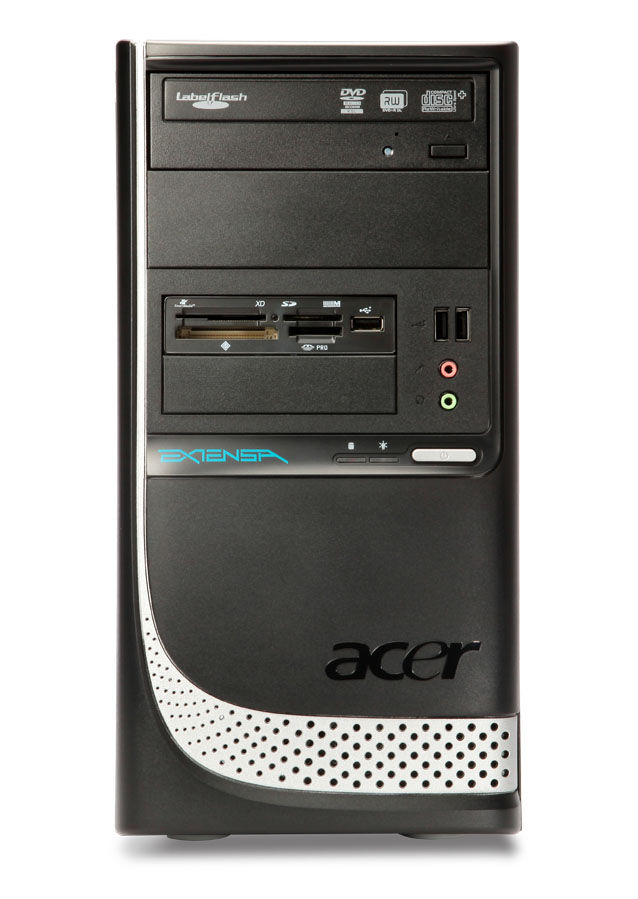 Acer Extensa E440 AMD Athlon II X2 255 2 GB DDR3-SDRAM 320 GB AMD Radeon HD 4250 Windows 7 Professional Tower PC Black