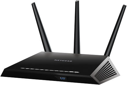 NETGEAR R6900v2 wireless router Gigabit Ethernet Dual-band (2.4 GHz / 5 GHz) Black
