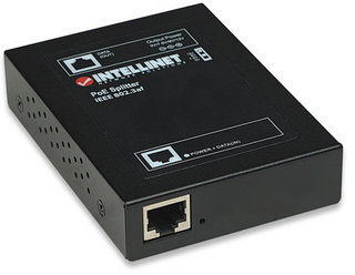 Intellinet Power over Ethernet (PoE) Splitter, IEEE 802.3af, 5, 7.5, 9 or 12 V DC output current