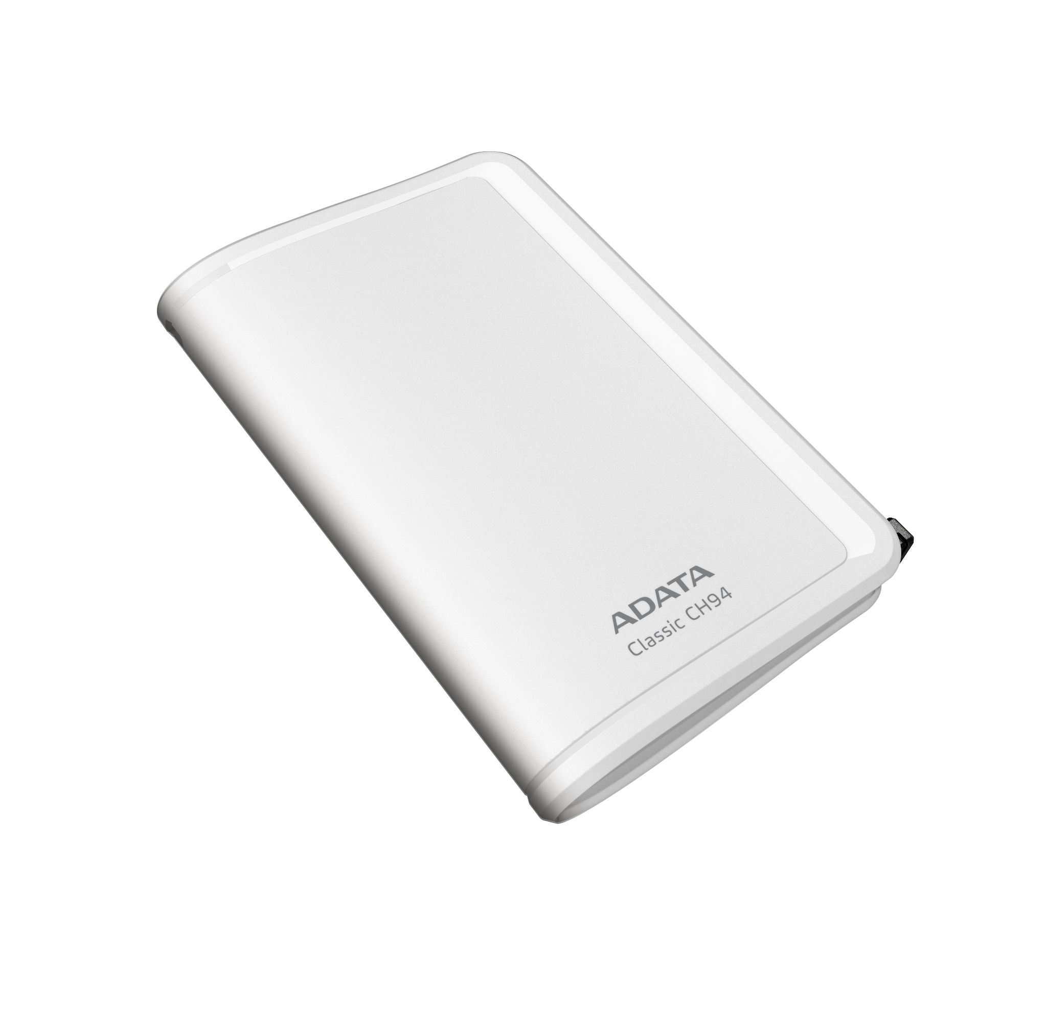 ADATA CH94 Portable 750GB external hard drive 1 TB 2.5" USB 2.0 White