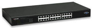 Intellinet 24-Port Gigabit Web-Smart Managed Black
