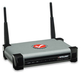Intellinet 524780 wireless router Fast Ethernet Grey