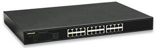 Intellinet 24-Port Unmanaged Black