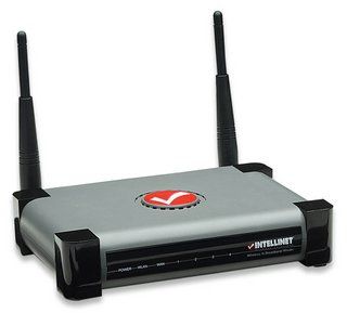 Intellinet 524490 wireless router Fast Ethernet Grey