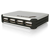 StarTech.com USB 2.0 4-port HUB 480 Mbit/s Silver