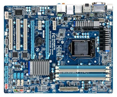 GIGABYTE GA-H67A-UD3H motherboard LGA 1155 (Socket H2) ATX