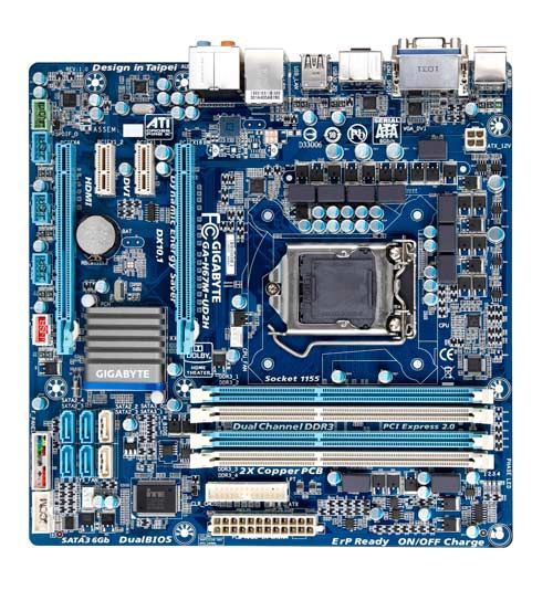 GIGABYTE GA-H67M-UD2H motherboard LGA 1155 (Socket H2) micro ATX