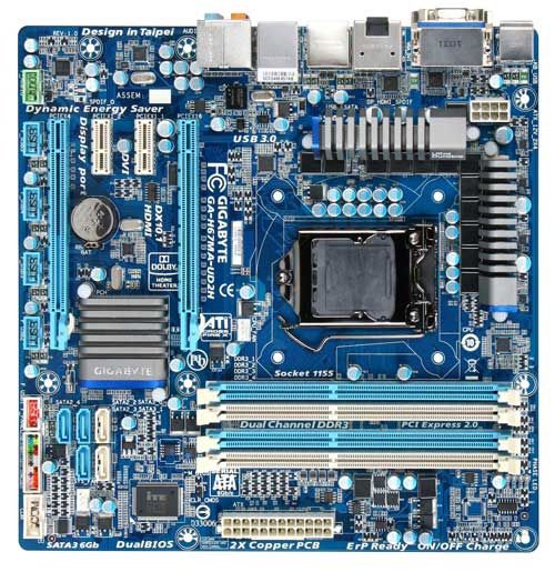 GIGABYTE GA-H67MA-UD2H motherboard LGA 1155 (Socket H2) micro ATX