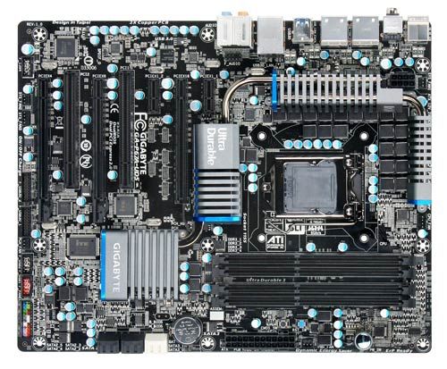GIGABYTE GA-P67A-UD5 motherboard LGA 1155 (Socket H2) ATX
