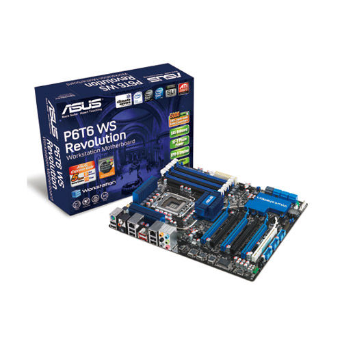 ASUS P6T6 WS Revolution Intel® X58 Socket B (LGA 1366) ATX