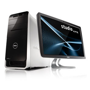 DELL Studio XPS 8100 Intel® Core™ i5 i5-650 3 GB DDR3-SDRAM 320 GB NVIDIA GeForce G310 Windows 7 Professional Tower PC Black, White