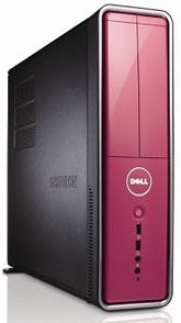 DELL Inspiron 545s Intel® Pentium® E5200 2 GB DDR2-SDRAM 320 GB Intel® GMA 3100 Windows Vista Home Basic PC Black, Pink