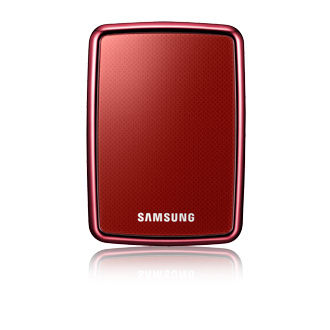 Samsung S Series 1TB Potrable external hard drive 2.5" USB 2.0 Red