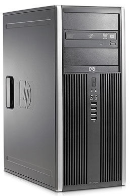 HP Compaq Elite Compaq 8100 Elite Convertible Intel® Core™ i5 i5-650 3 GB DDR3-SDRAM 500 GB Intel HD Windows 7 Professional Mini Tower PC Black
