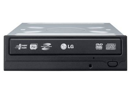 LG LightScribe Super Multi DVD Rewriter 18x, Black optical disc drive Internal