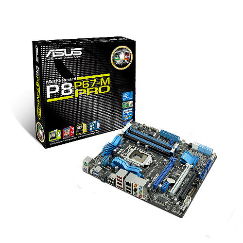 ASUS P8P67-M PRO LGA 1155 (Socket H2) micro ATX
