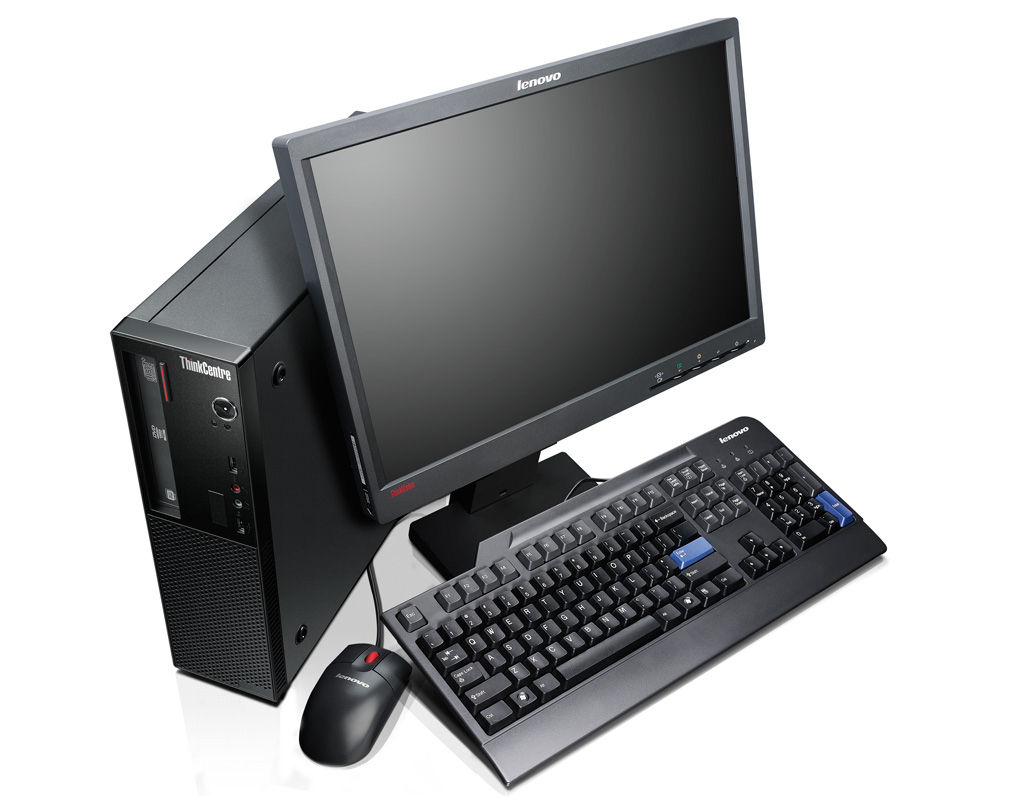 Lenovo ThinkCentre A70 + L2250p Intel® Core™2 Duo E7500 2 GB DDR3-SDRAM 320 GB Windows 7 Professional SFF PC Black