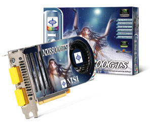 MSI NX8800GTS 640M OC GeForce 8800 GTS GDDR3