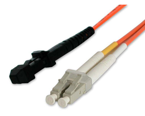 StarTech.com 2m 50/125 Multimode LC-MT-RJ Fiber Cable InfiniBand/fibre optic cable Orange